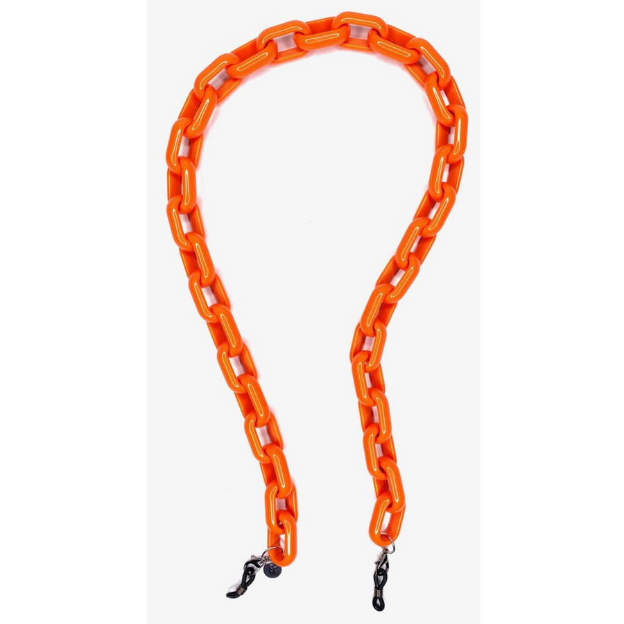 Glasses & Mask Chain in Burnt Orange