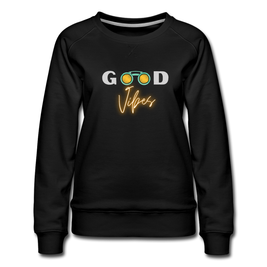 Good Vibes Premium Sweatshirt - black
